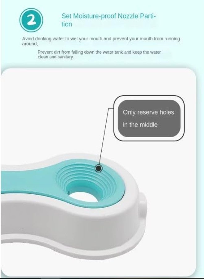 Envop Automatic Pet Water Feeder 500ml Hanging Water Feeding Bottle Detachable Design Dispenser Leak Proof No Mess Drinking Fountain for Birds Rabbits Cat Dog Small Pets. - Image 5
